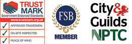 Trustmark, FSB and City and Guilds logos